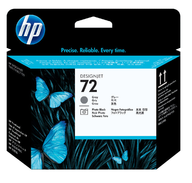 HP - Printkop hp c9380a 72 grijs + foto zwart