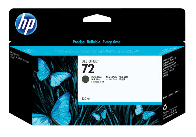 HP - Inktcartridge hp c9403a 72 mat zwart
