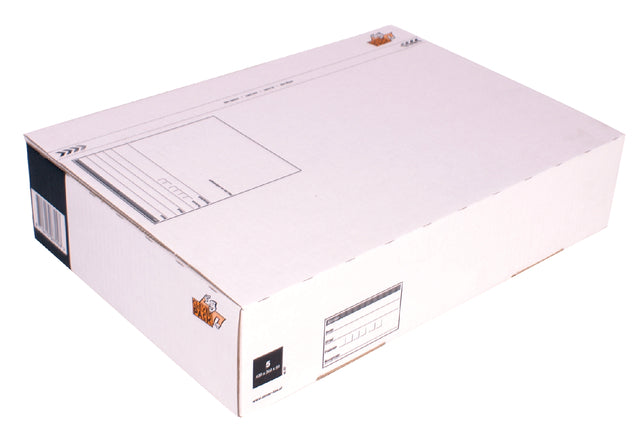 CleverPack - Postpakketbox 5 cleverpack 430x300x90mm wit