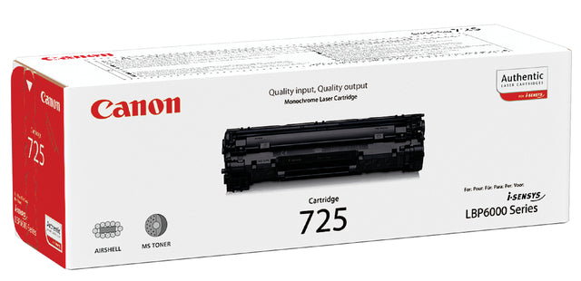 Canon - Tonercartridge canon 725 zwart