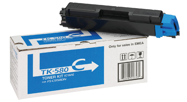 Kyocera - Toner kyocera tk-580c blauw