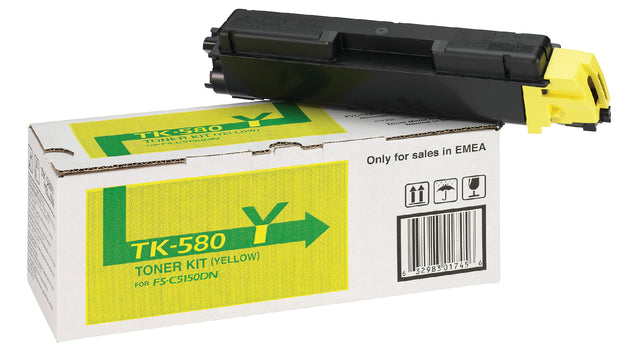 Kyocera - Toner kyocera tk-580y geel