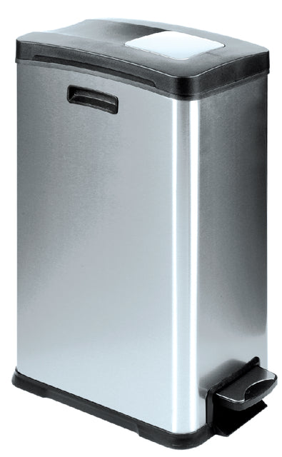 Poubelle EKO Rejoice poubelle à pédale 30 litres inox mat