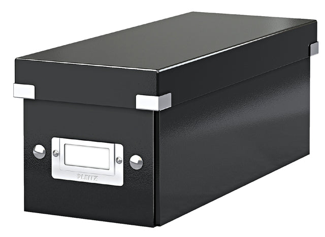Leitz - Cd opbergdoos leitz wow click store zwart