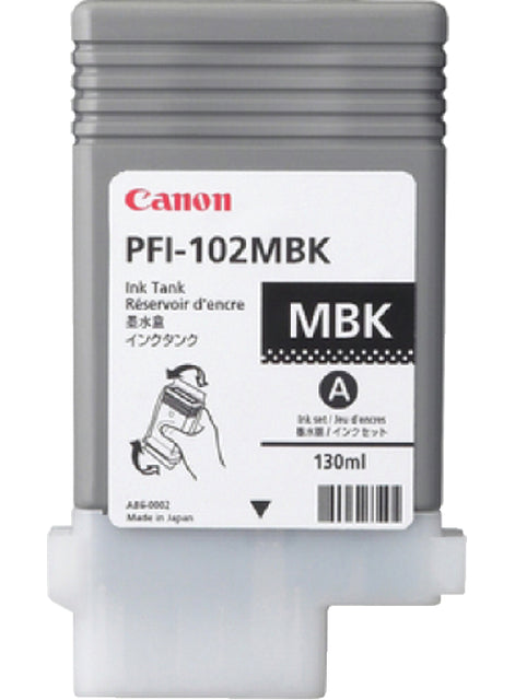 Canon - Inktcartridge canon pfi-102 mat zwart