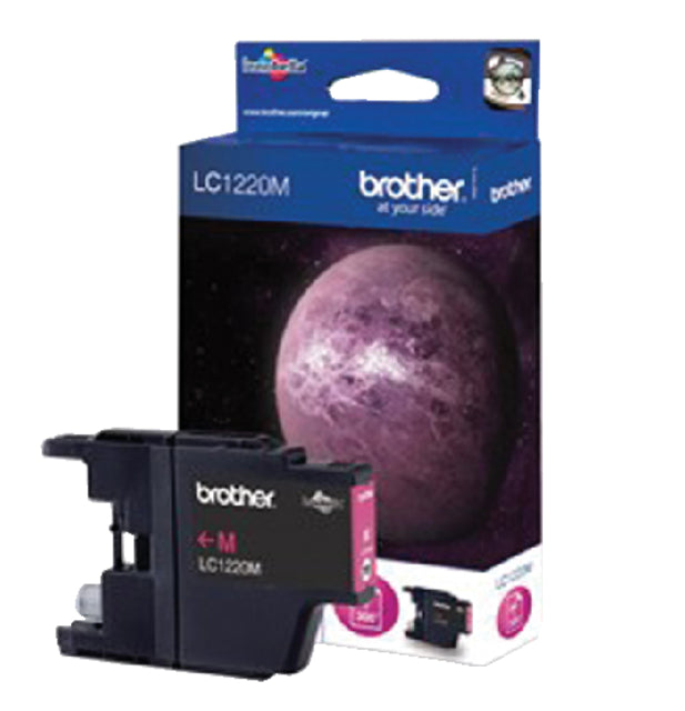 Brother - Inktcartridge brother lc-1220m rood