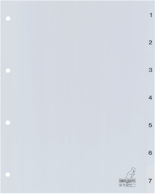 Kangaro - Tabblad kangaro 4r g407c 1 7 genummerd gr pp | 25 stuks