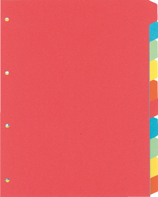 Kangaro - Tabblad kangaro 4r pe410 10 delig assorti karton | 25 stuks