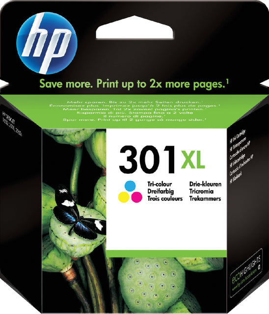 HP - Inktcartridge CH564EE 301XL kleur