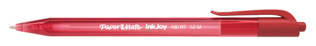 Stylo bille Paper Mate Inkjoy 100RT rouge moyen | 20 morceaux