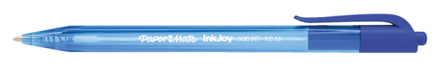 Stylo bille Paper Mate Inkjoy 100RT bleu moyen | 20 morceaux