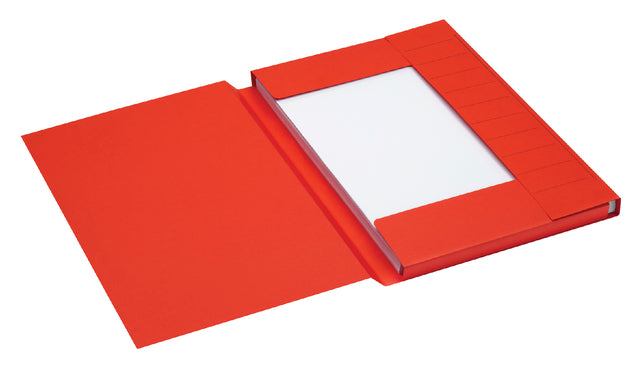Jalema - Dossiermap folio 3kl recy karton 250gr rd