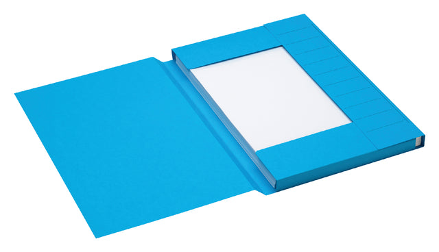 Jalema - Dossiermap folio 3kl recy karton 250gr bl | 25 stuks