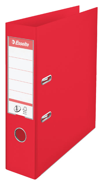 Classeur à anneaux Esselte Vivida No.1 75mm PP A4 rouge