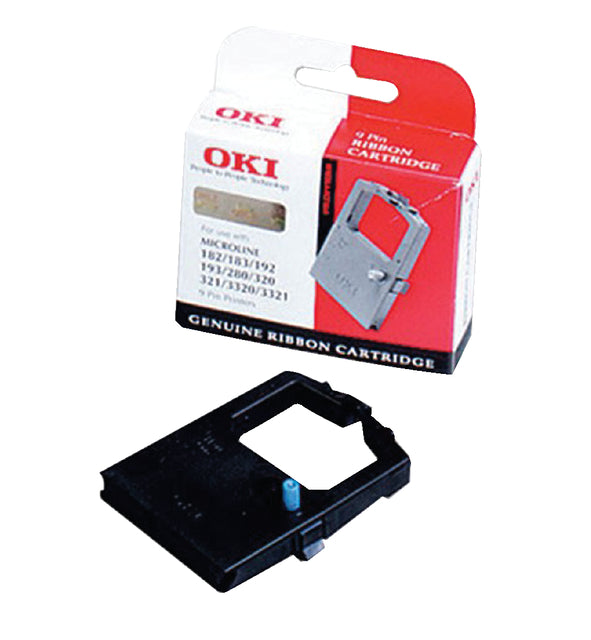 Ruban Oki 09002303 pour ML182 noir | 12 pièces