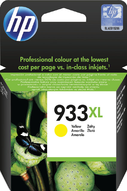 HP - Inktcartridge hp cn056ae 933xl geel