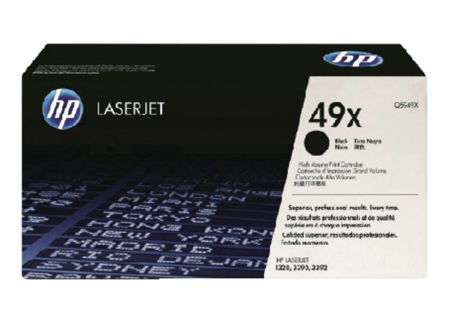 HP - Tonercartridge hp q5949x 49x zwart