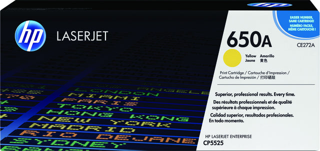 HP - Tonercartridge hp ce272a 650a geel