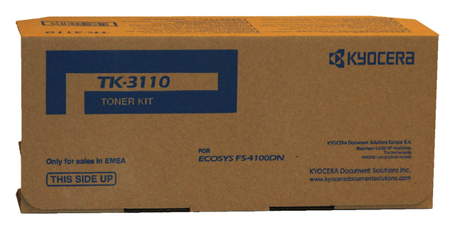 Kyocera - Toner kyocera tk-3110k zwart