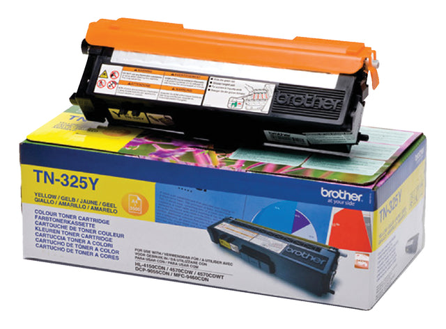 Brother - Toner brother tn-325y geel