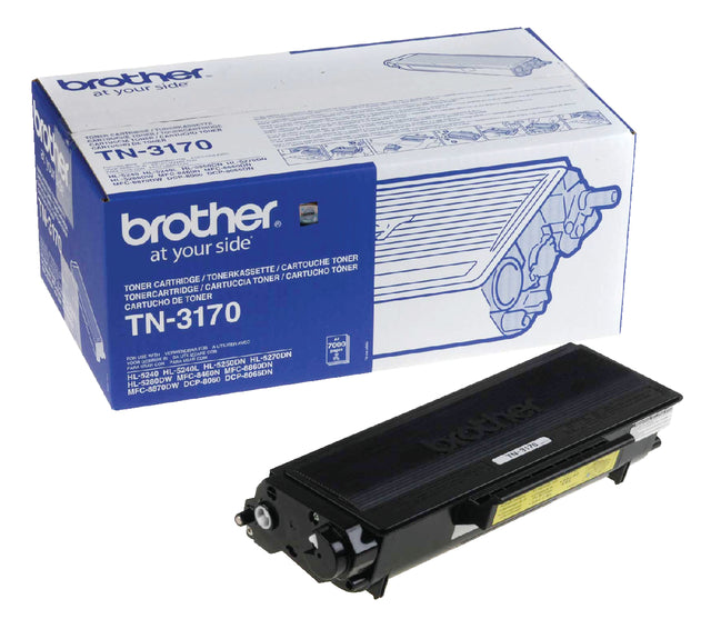 Brother - Toner brother tn-3170 zwart