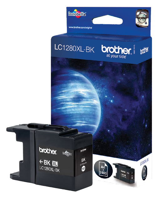 Brother - Inktcartridge brother lc-1280xlbk zwart