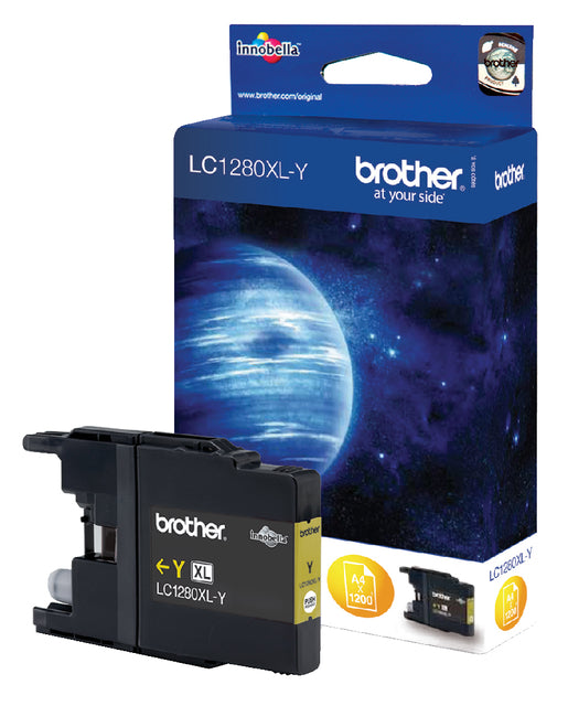 Brother - Inktcartridge brother lc-1280xly geel