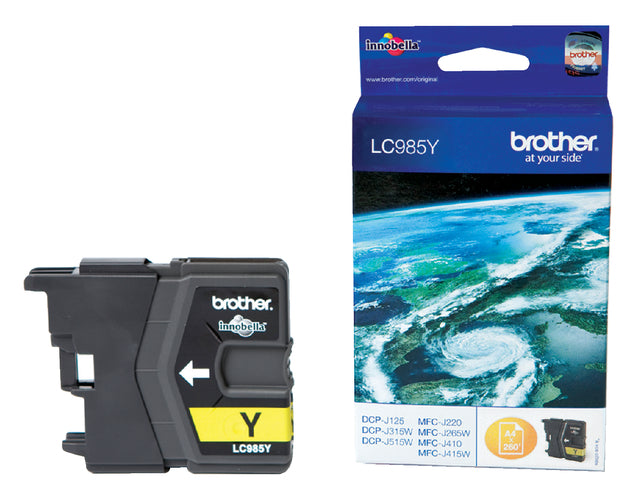 Brother - Inktcartridge brother lc-985y geel | 5 stuks
