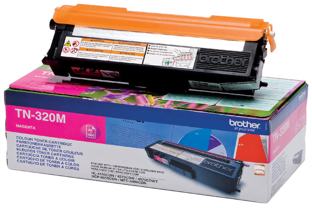 Brother - Toner brother tn-320m rood