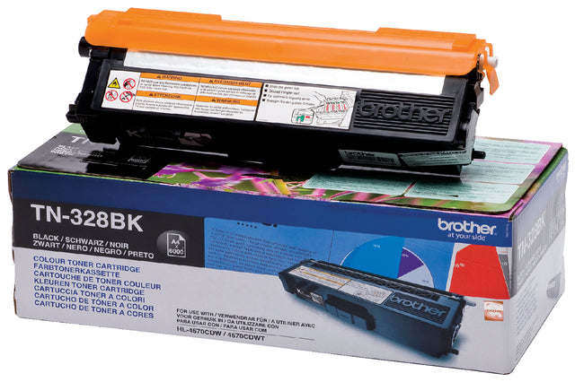 Brother - Toner brother tn-328bk zwart