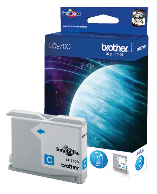 Brother - Inktcartridge brother lc-970c blauw | 5 stuks
