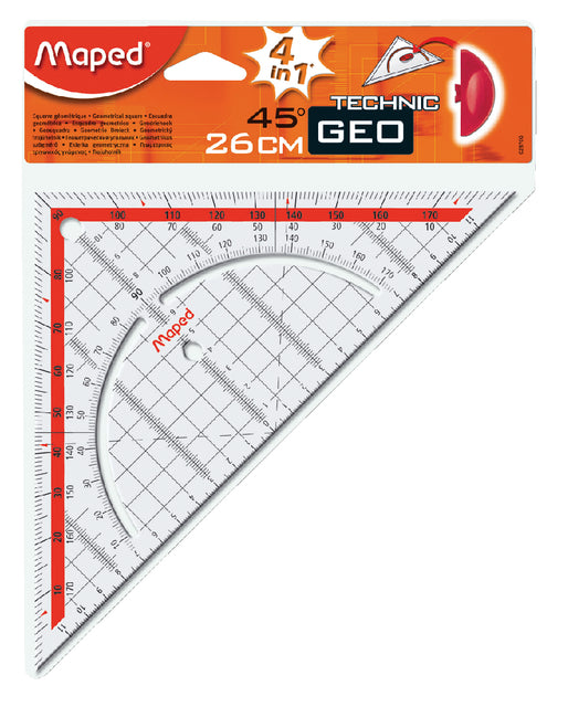 Géotriangle Maped Géométrique 26cm