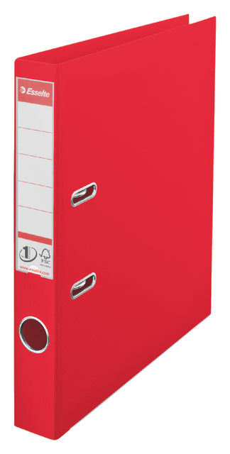 Chemise Esselte Vivida A4 50mm PP rouge | 10 morceaux