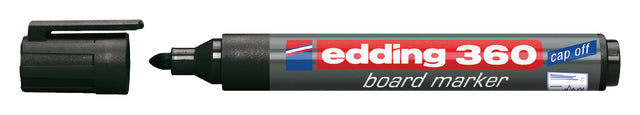 Edding - Whiteboardmarker edding 360 rond 1.5-3mm zwart