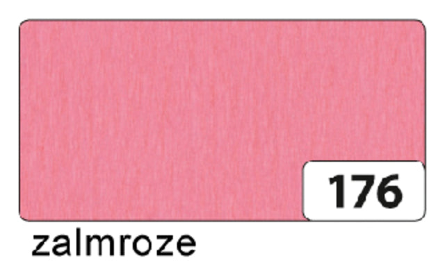 Folia - Crêpepapier folia 250x50cm nr176 zalmroze