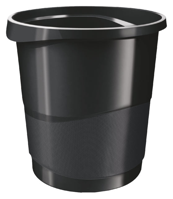 Corbeille à papier Esselte Vivida 14 litres noir