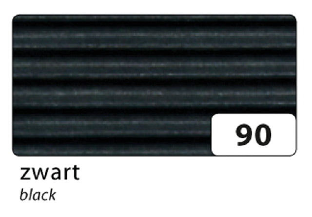 Folia Paper - Golfkarton folia e-golf 50x70cm 250gr nr90 zwart
