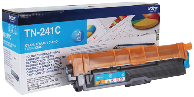 Brother - Toner brother tn-241c blauw