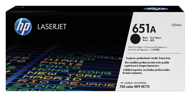 HP - Tonercartridge hp ce340a 651a zwart