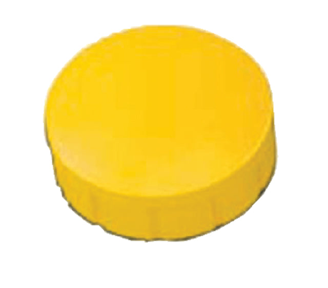 Aimant MAUL Solid 15mm 150gr jaune | 24 pièces