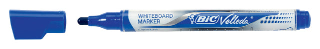 Bic - Whiteboardmarker bic liquid rond m blauw | 12 stuks