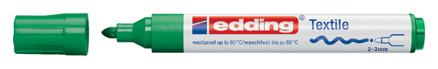 Stylo feutre edding 4500 textile rond vert 2-3mm