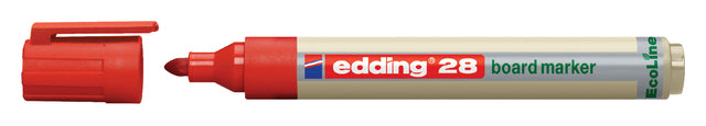 Edding - Whiteboardmarker edding 28 eco rond 1.5-3 rd | 10 stuks