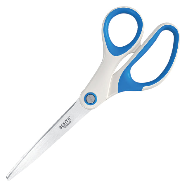 Ciseaux Leitz WOW 205mm bleu titane
