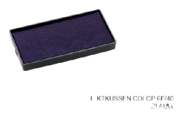 Colop - Inktkussen colop 6e/40 blauw