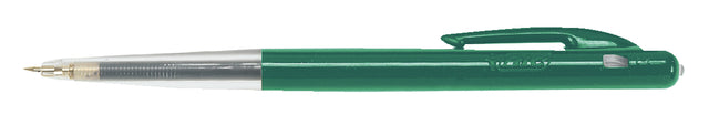 Stylo bille Bic M10 vert moyen | 50 pièces