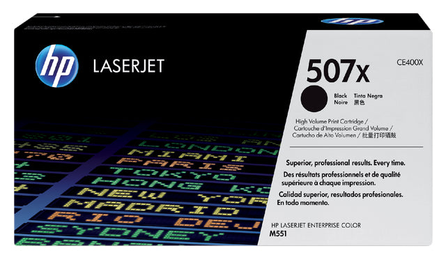 HP - Tonercartridge hp ce400x 507x zwart