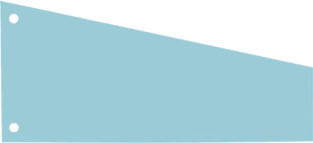 Intercalaire Oxford trapèze 240x105/55mm 190gr bleu