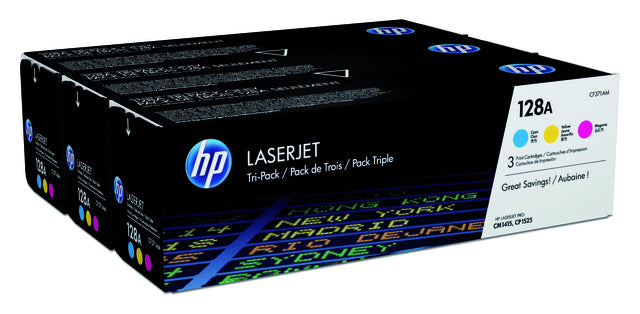 HP - Tonercartridge hp cf371am 128a 3 kleuren