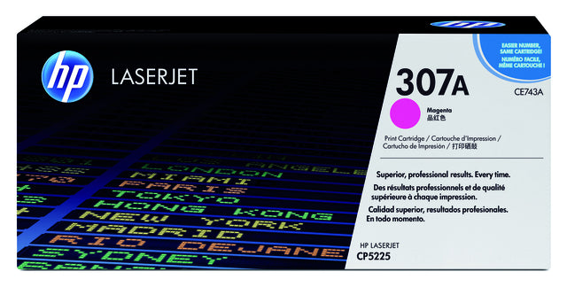 HP - Tonercartridge hp ce743a 307a rood